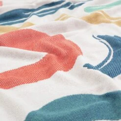 Habitat Studio Squiggle Cotton Throw - Multicoloured -Home Furnishings Store 9340541 R Z003A