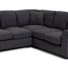 Habitat Lisbon Fabric Corner Sofa - Charcoal -Home Furnishings Store 9346583 R Z001A