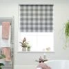 Habitat Block Check Blackout Roller Blind - 3ft - Grey 1 Habitat Block Check Blackout Roller Blind - 3ft - Grey -Home Furnishings Store 9372746 R Z001C