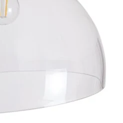 Habitat Diablo Glass Flush To Ceiling Light - White -Home Furnishings Store 9374029 R Z002A