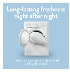 Slumberdown Summer Cool Medium Support Pillow - 2 Pack -Home Furnishings Store 9378757 R Z008A