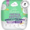 Slumberdown Anti Bacterial 4.5 Tog Kids Duvet - Single -Home Furnishings Store 9379392 R Z001A