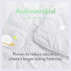 Slumberdown Anti Bacterial 4.5 Tog Kids Duvet - Single -Home Furnishings Store 9379392 R Z008A