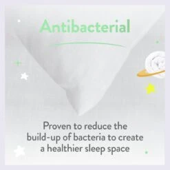 Slumberdown Anti Bacterial Soft Support Pillow - Toddler -Home Furnishings Store 9379426 R Z006A