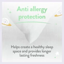 Slumberdown Anti Bacterial Soft Support Pillow - Toddler -Home Furnishings Store 9379426 R Z008A