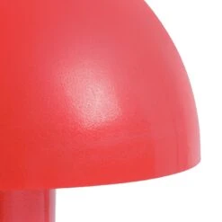 Habitat Ngami Mushroom Aluminium LED Touch Table Lamp-Orange -Home Furnishings Store 9381672 R Z002A