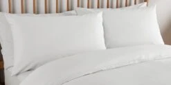 Habitat Cool Tencel Cotton Plain White Bedding Set - Single -Home Furnishings Store 9381885 R Z003A