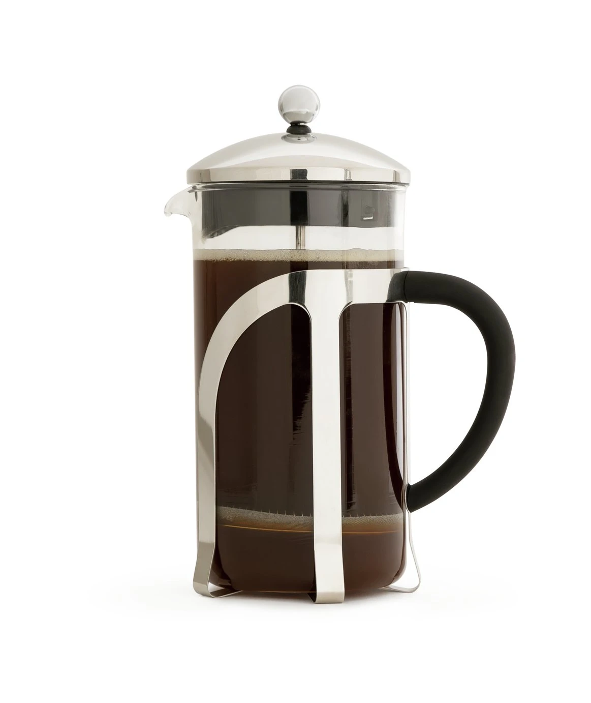 Habitat 8 Cup Cafetiere - Chrome 4 Habitat 8 Cup Cafetiere - Chrome - Image 2