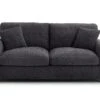 Habitat Lisbon Fabric 3 Seater Sofa - Charcoal -Home Furnishings Store 9397460 R Z001A