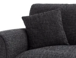Habitat Lisbon Fabric 3 Seater Sofa - Charcoal 15 Habitat Lisbon Fabric 3 Seater Sofa - Charcoal -Home Furnishings Store 9397460 R Z007A