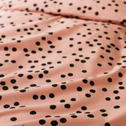 Habitat Cotton Dot Penny Pink & Black Bedding Set - Single 15 Habitat Cotton Dot Penny Pink & Black Bedding Set - Single -Home Furnishings Store 9401882 R Z006A