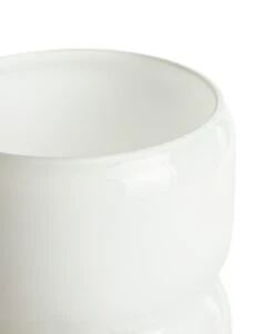 Habitat Parr Glass Column Table Lamp - White -Home Furnishings Store 9404504 R Z002A