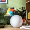 Habitat Caliban Globe Table Lamp - White -Home Furnishings Store 9404511 R Z001A