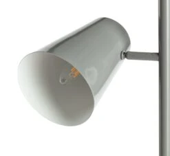 Habitat Iras Double Head Floor Lamp - Grey -Home Furnishings Store 9404779 R Z002A