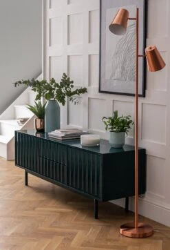 Habitat Iras Copper 2 Light Floor Lamp - Copper -Home Furnishings Store 9404827 R Z002C