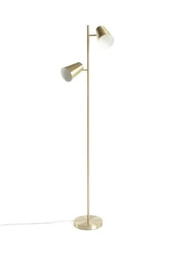 Habitat Iras Brass 2 Light Floor Lamp - Gold -Home Furnishings Store 9404834 R Z001C