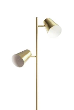 Habitat Iras Brass 2 Light Floor Lamp - Gold -Home Furnishings Store 9404834 R Z005A