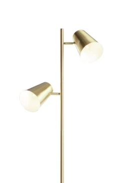 Habitat Iras Brass 2 Light Floor Lamp - Gold -Home Furnishings Store 9404834 R Z006A