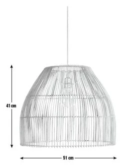 Habitat Emillius Rattan Pendant Shade 10 Habitat Emillius Rattan Pendant Shade -Home Furnishings Store 9404982 R E001