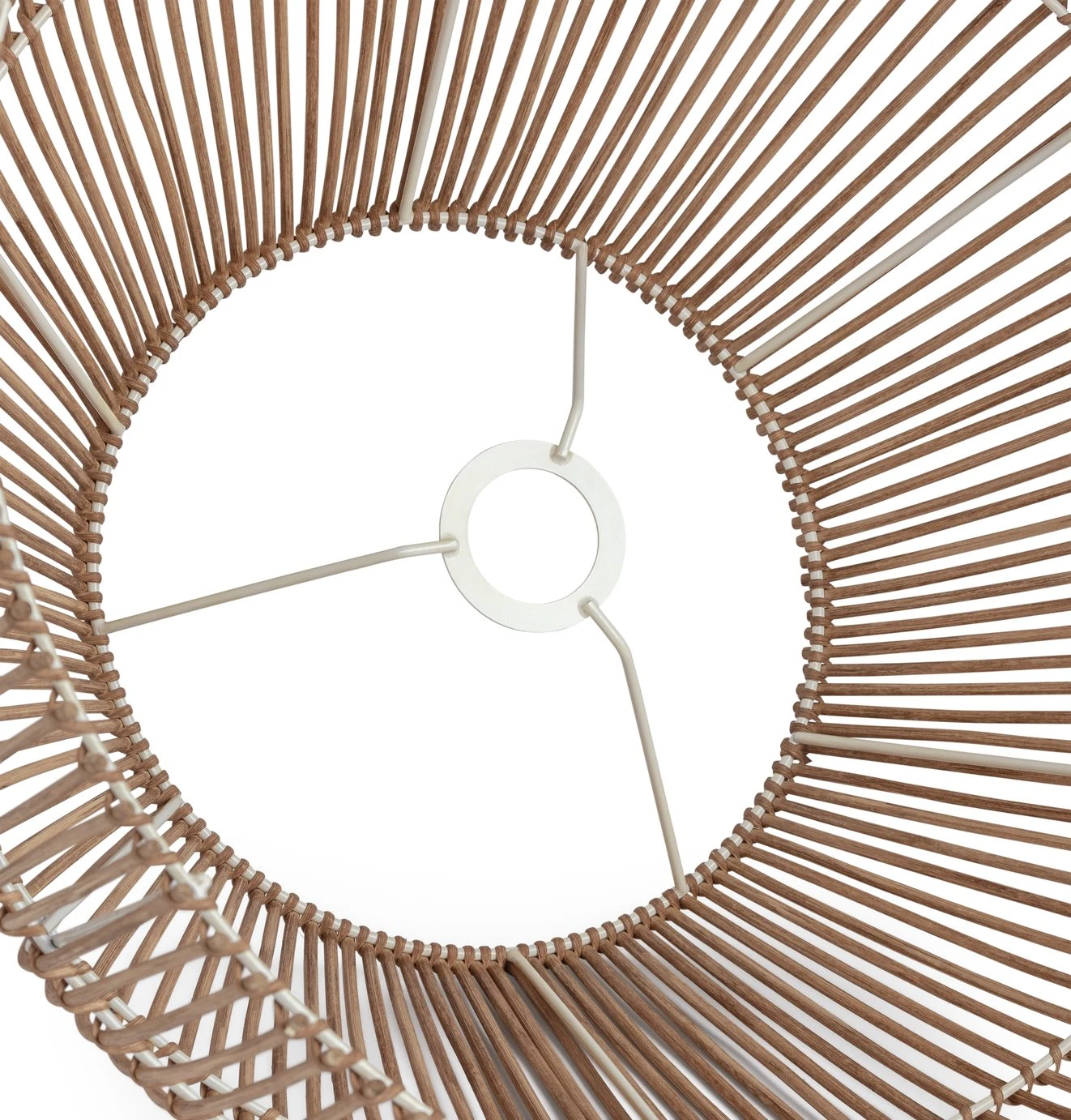 Habitat Emillius Rattan Pendant Shade 7 Habitat Emillius Rattan Pendant Shade - Image 5