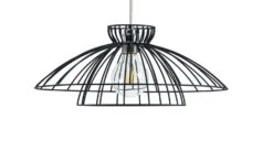 Habitat Kiso 2 Tier Wire Pendant Shade - Black -Home Furnishings Store 9406430 R Z001C