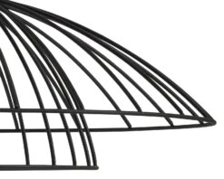 Habitat Kiso 2 Tier Wire Pendant Shade - Black -Home Furnishings Store 9406430 R Z002A