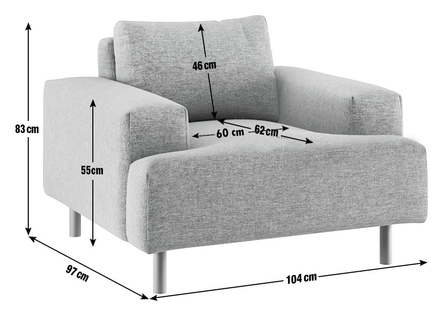 Habitat Julien Velvet Armchair - Natural 8 Habitat Julien Velvet Armchair - Natural - Image 6