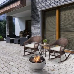 Teamson Home HR17501AB Wood Burning Fire Pit -Home Furnishings Store 9410598 R Z003A