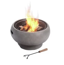 Teamson Home HR17501AB Wood Burning Fire Pit -Home Furnishings Store 9410598 R Z009A