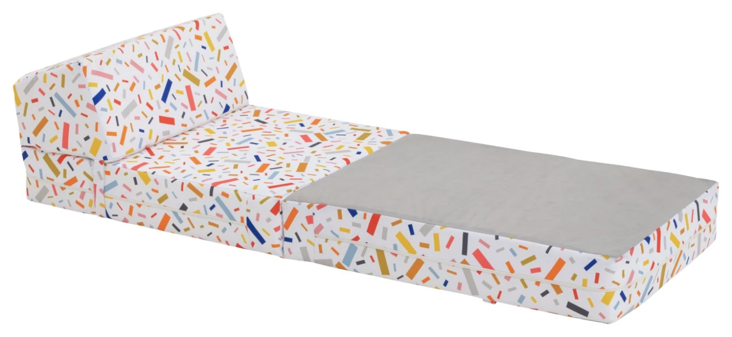 Habitat Kids Zowie Confetti Fabric Chair Bed 7 Habitat Kids Zowie Confetti Fabric Chair Bed - Image 5