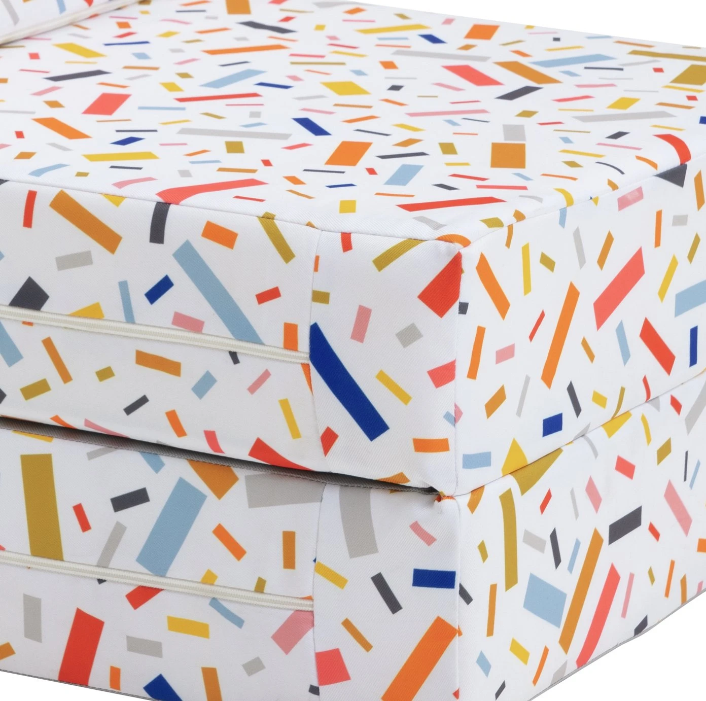 Habitat Kids Zowie Confetti Fabric Chair Bed 8 Habitat Kids Zowie Confetti Fabric Chair Bed - Image 6