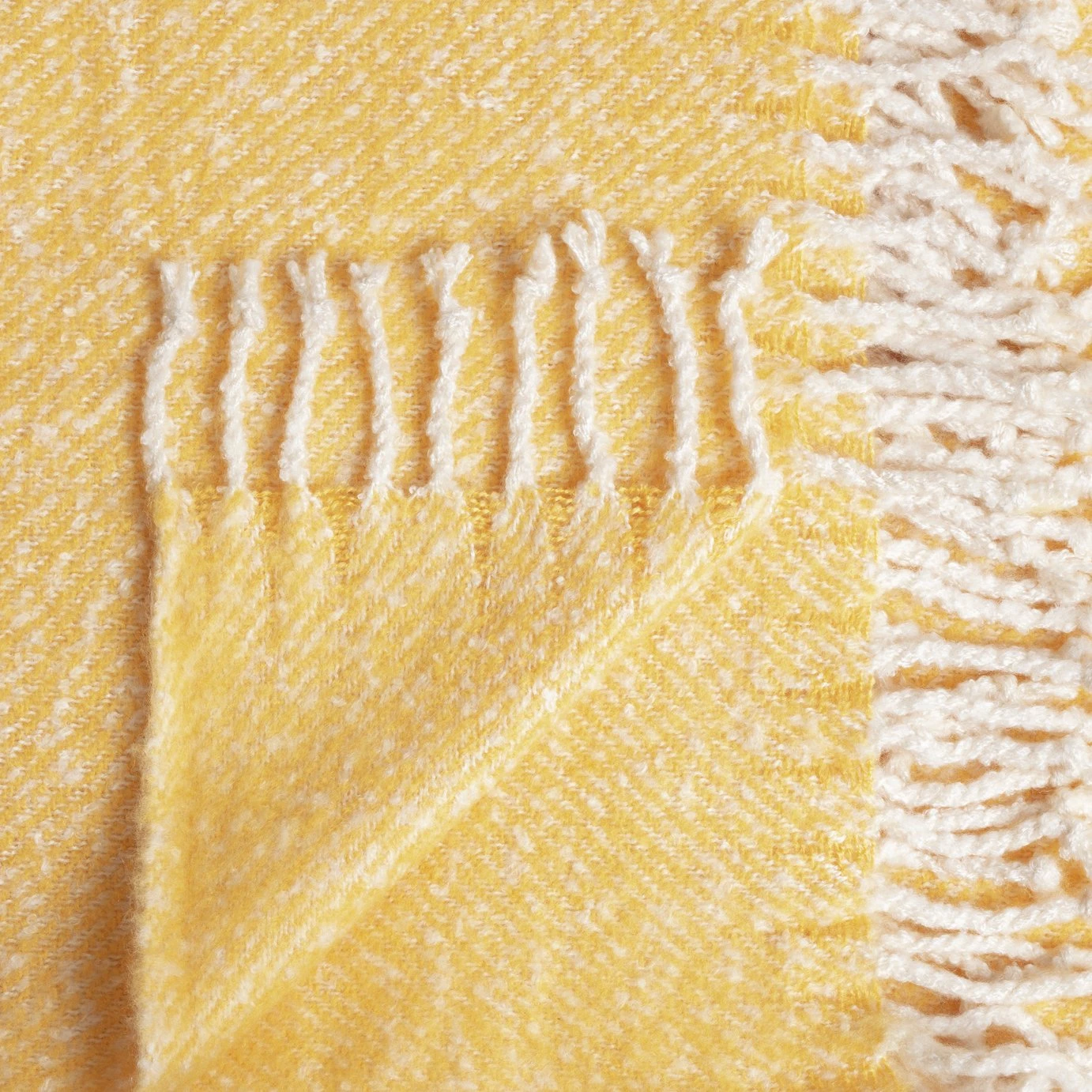 Habitat Country Hideaway Woven Throw - Mustard - 125X150cm 5 Habitat Country Hideaway Woven Throw - Mustard - 125X150cm - Image 3