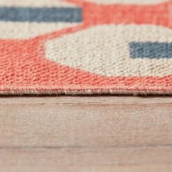 Habitat Octo Flatweave Cotton Rug - Pink - 120x180cm 10 Habitat Octo Flatweave Cotton Rug - Pink - 120x180cm -Home Furnishings Store 9431089 R Z002C