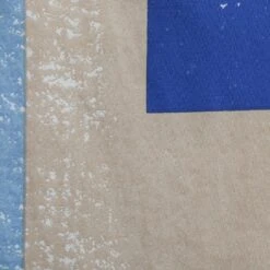 Habitat Geo Blue & Cream Bedding Set - Single -Home Furnishings Store 9441897 R B001