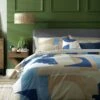 Habitat Geo Blue & Cream Bedding Set - Single 2 Habitat Geo Blue & Cream Bedding Set - Single -Home Furnishings Store 9441897 R Z001A