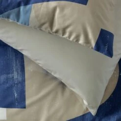 Habitat Geo Blue & Cream Bedding Set - Single -Home Furnishings Store 9441897 R Z003A