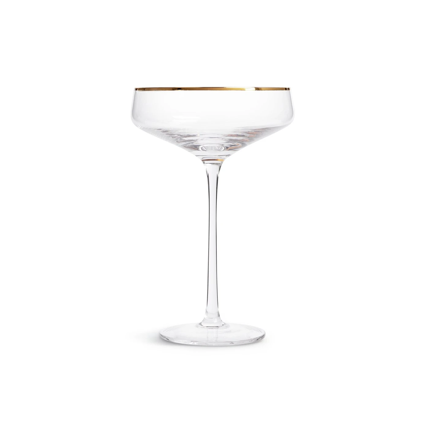 Habitat Gold Rim Set Of 4 Champagne Coupe 5 Habitat Gold Rim Set Of 4 Champagne Coupe - Image 3