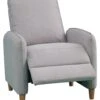 Habitat Tate Manual Pushback Recliner Chair - Grey -Home Furnishings Store 9444083 R Z001A
