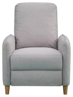 Habitat Tate Manual Pushback Recliner Chair - Grey 11 Habitat Tate Manual Pushback Recliner Chair - Grey -Home Furnishings Store 9444083 R Z002A
