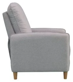 Habitat Tate Manual Pushback Recliner Chair - Grey 12 Habitat Tate Manual Pushback Recliner Chair - Grey -Home Furnishings Store 9444083 R Z003A
