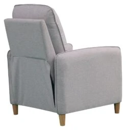 Habitat Tate Manual Pushback Recliner Chair - Grey 13 Habitat Tate Manual Pushback Recliner Chair - Grey -Home Furnishings Store 9444083 R Z004A