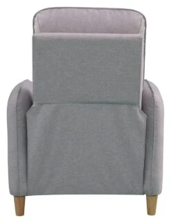 Habitat Tate Manual Pushback Recliner Chair - Grey 14 Habitat Tate Manual Pushback Recliner Chair - Grey -Home Furnishings Store 9444083 R Z005A