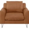 Habitat Lyle Leather Armchair - Tan -Home Furnishings Store 9445491 R Z001A