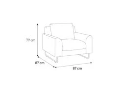 Habitat Lyle Leather Armchair - Tan -Home Furnishings Store 9445491 R Z020A