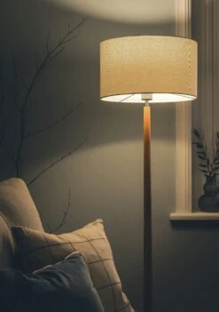 Habitat Pole Floor Lamp Base Only - Oak 8 Habitat Pole Floor Lamp Base Only - Oak -Home Furnishings Store 9456033 R Z002C