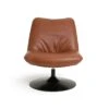 Habitat Nanna Faux Leather Swivel Chair - Tan -Home Furnishings Store 9466047 R Z001A