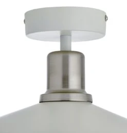 Habitat Pixie Flush To Ceiling Light - Off White -Home Furnishings Store 9478523 R Z002A