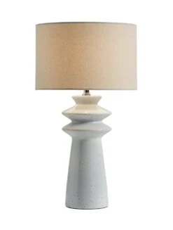 Habitat Astraeus Ceramic Table Lamp - White & Cream -Home Furnishings Store 9481307 R Z006A