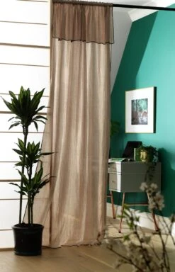 Habitat Double Voile Unlined Sheer Curtain - Natural 8 Habitat Double Voile Unlined Sheer Curtain - Natural -Home Furnishings Store 9481981 R Z002C
