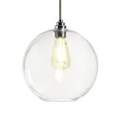 Habitat Toba Clear Pendant Glass Shade -Home Furnishings Store 9482791 R Z006A